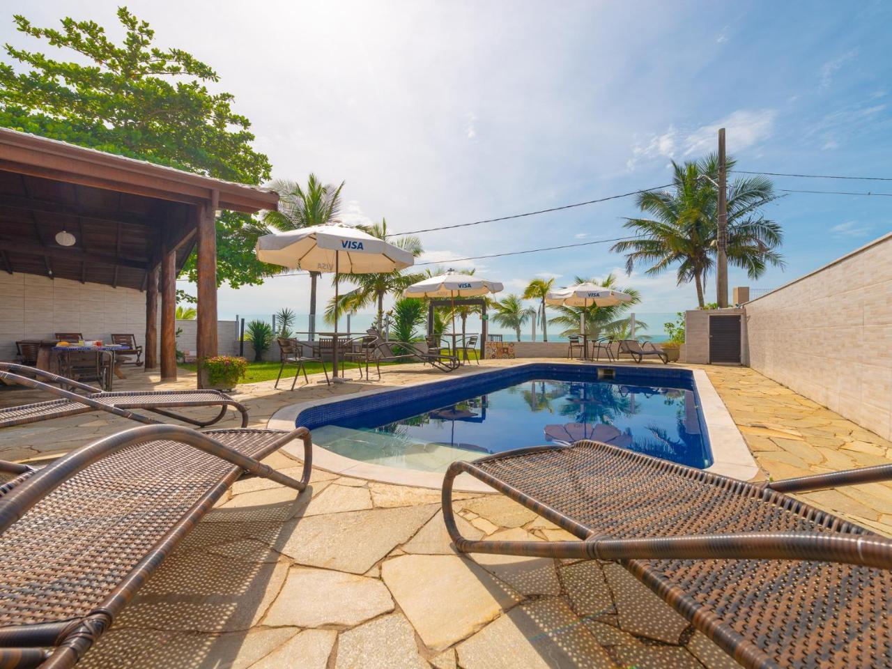 Pousada Pé Na Areia Caraguatatuba Exterior foto
